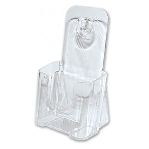 1/3 A4 Brochure Holder – 1 Tier – DL Size-0