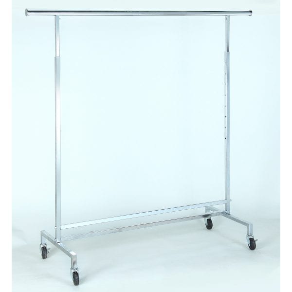 Clothes hanging rack on wheels sale