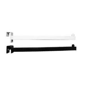 black and white straight arm fixtures