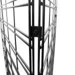 black-grid-mesh-stand