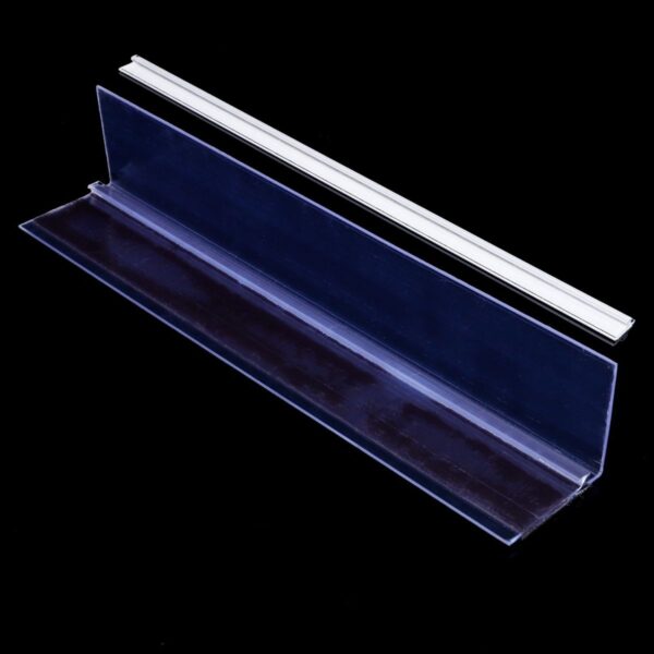 front riser with t-rail for shelf management systems