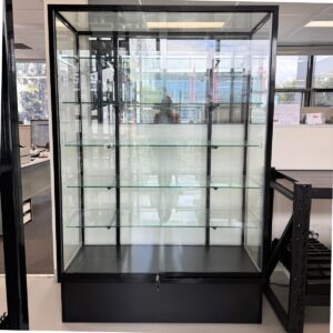 Large Glass Cabinet With LED Lights
